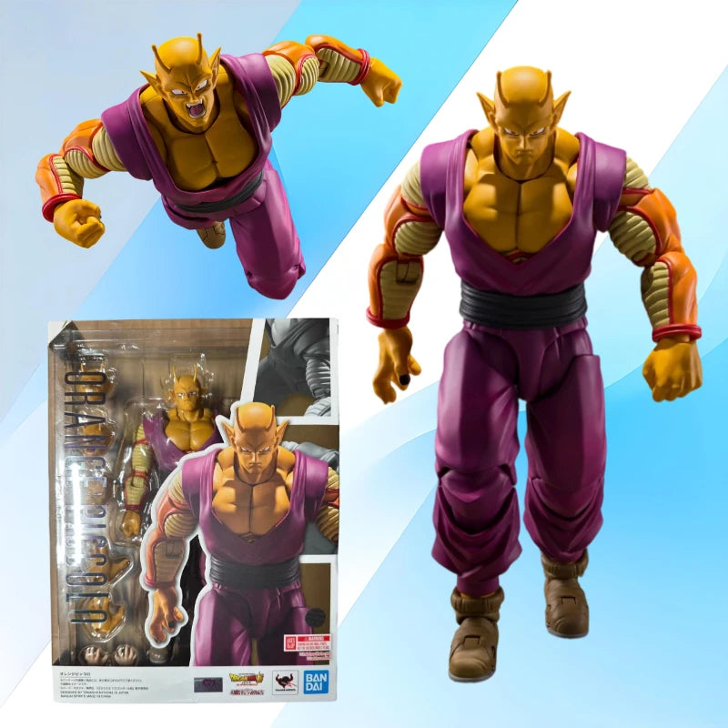Original BANDAI S.H.Figuarts SHF Dragon Ball Z Orange Piccolo Bick Big Devil in Stock Anime Figure Model Collection