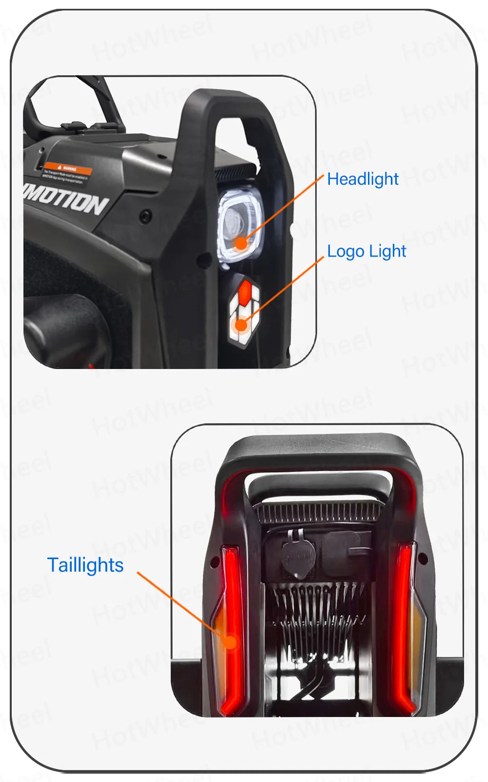 INMOTION P6 4200Wh 235.2V Battery 6000W Motor Electric Unicycle IPX6 Waterproof 150km/h Speed 150km Range 20inch 80/90-14 Tire