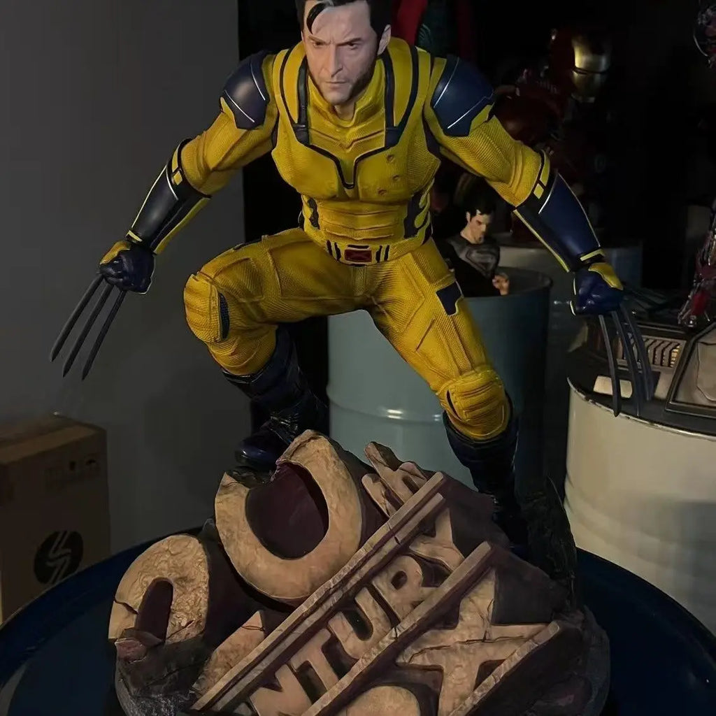 50cm New Anime Figure Wolverine Peripheral Resin Model Scene Collect Statue Desktop Decoration Ornaments Birthday Gifts Toys