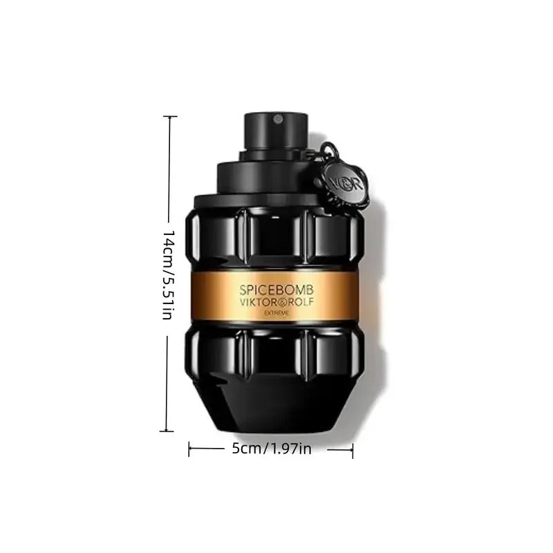 Viktor & Rolf Boom! Men's Perfume - Spicy Wood Mixed With Amber and Vanilla, 3.4 Ounces, Lasting Fragrance, High-quality Men's