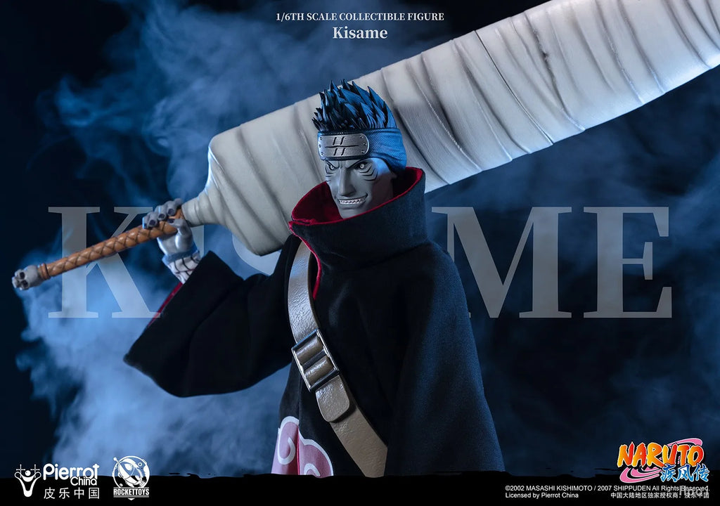 In Stock RocketToys ROC 007 NARUTO Shippuden Hoshigaki Kisame 1/6 Action Figure Model Collection