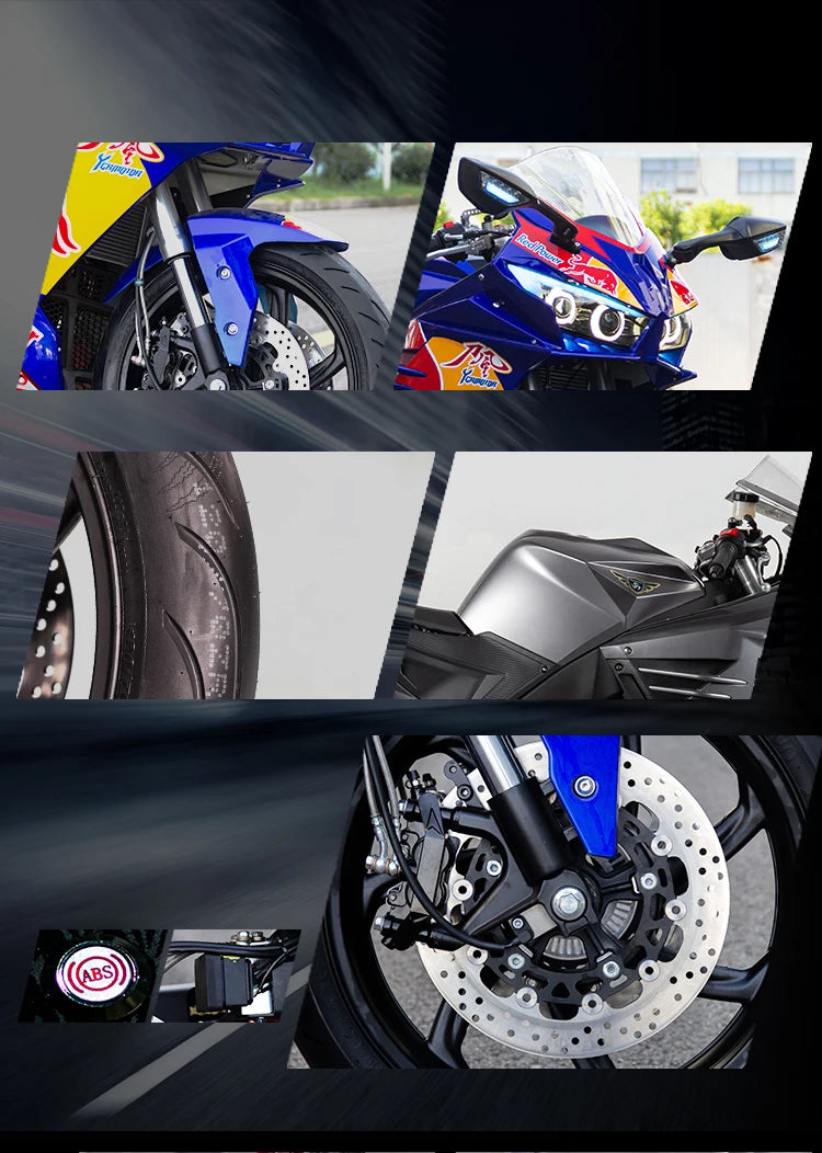 NOOMA  ABS Y2 Best Quality Top 400CC  Fashion Gas Motorbike Fuel Gasoline Racing Motorcycle For Sales