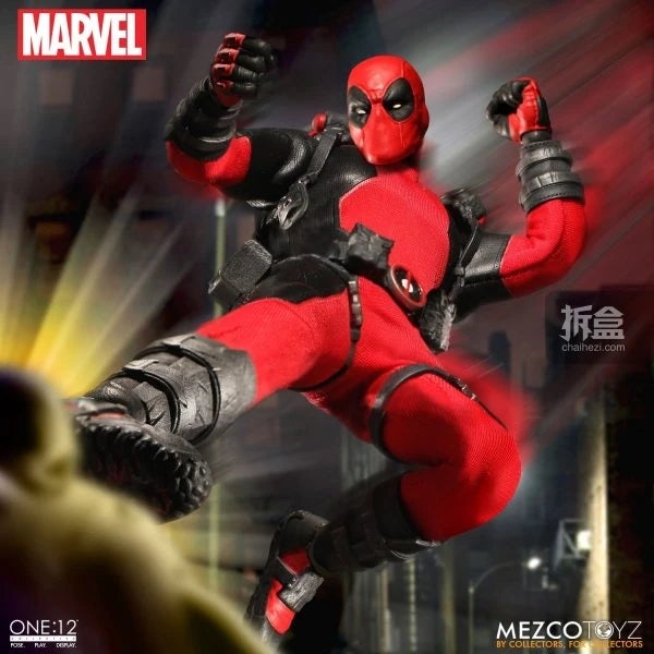 MEZCOTOYZ Genuine Superhero One 12 Series Wolverine Deadpool Logan Punisher Blade Daredevil Action Figures Model Toys Gifts