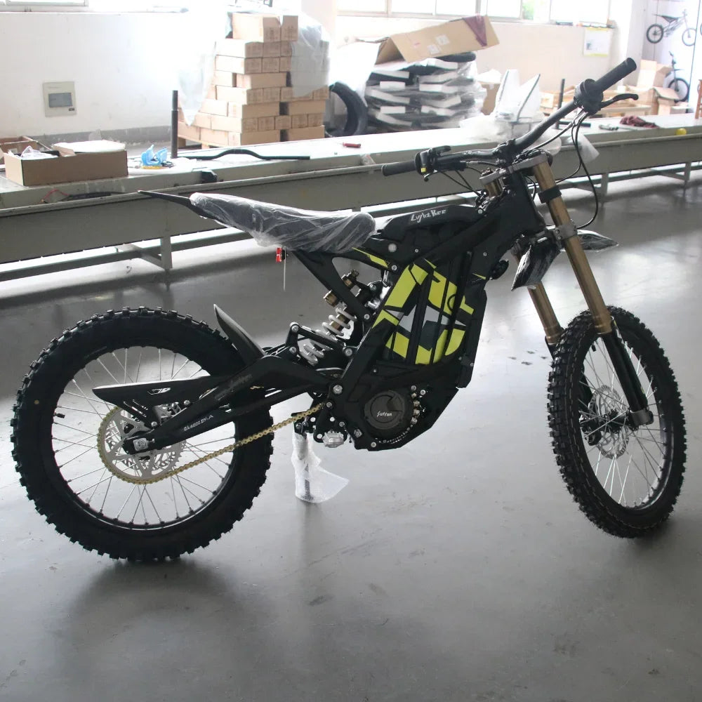75KM/H Powerful Off-road 40AH Lithium Battery Cheap Electric Motorcycles For Adults