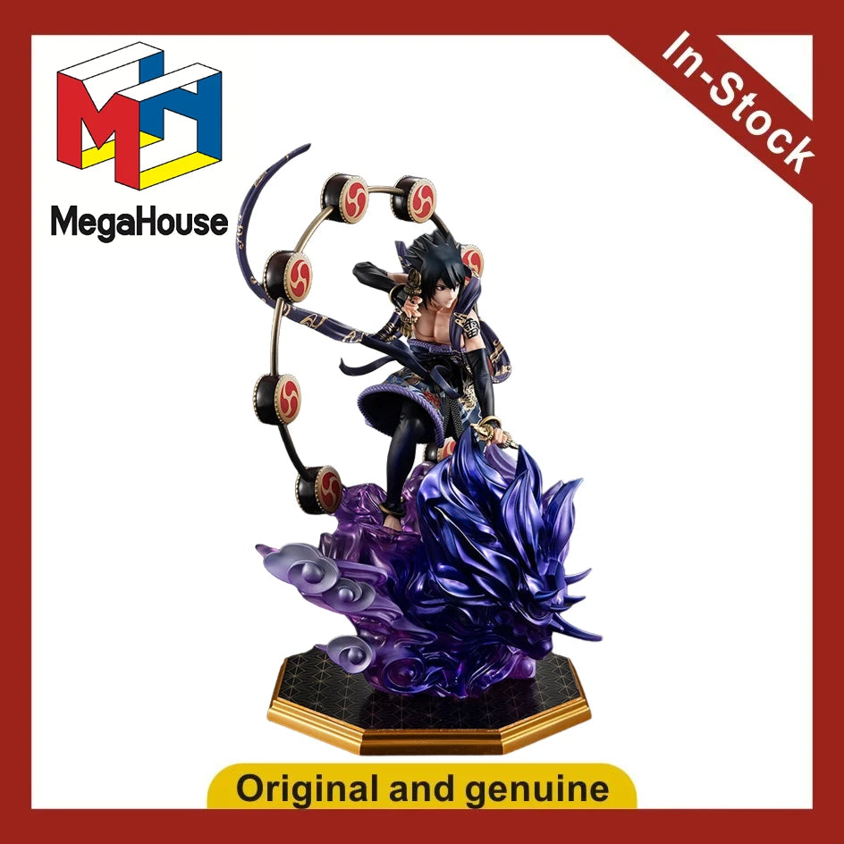【UA】MegaHouse Precious G.E.M. Series Naruto Shippuden Uchiha Sasuke Thor Figure Model Toy Gift