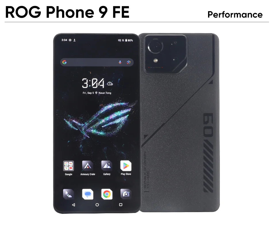 ASUS ROG Phone 9 FE Global Version 5G Gaming Phone Snapdragon 8 Gen 3 6.78" 185Hz AMOLED Display 50MP Sony IMX890 65W Charging