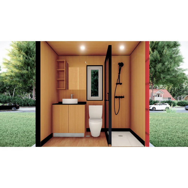 Prefabricated Houses Apple Capsule Home Prefabricated House for Spain Living Capsule Homes Frame Steel Modular Prefab Home