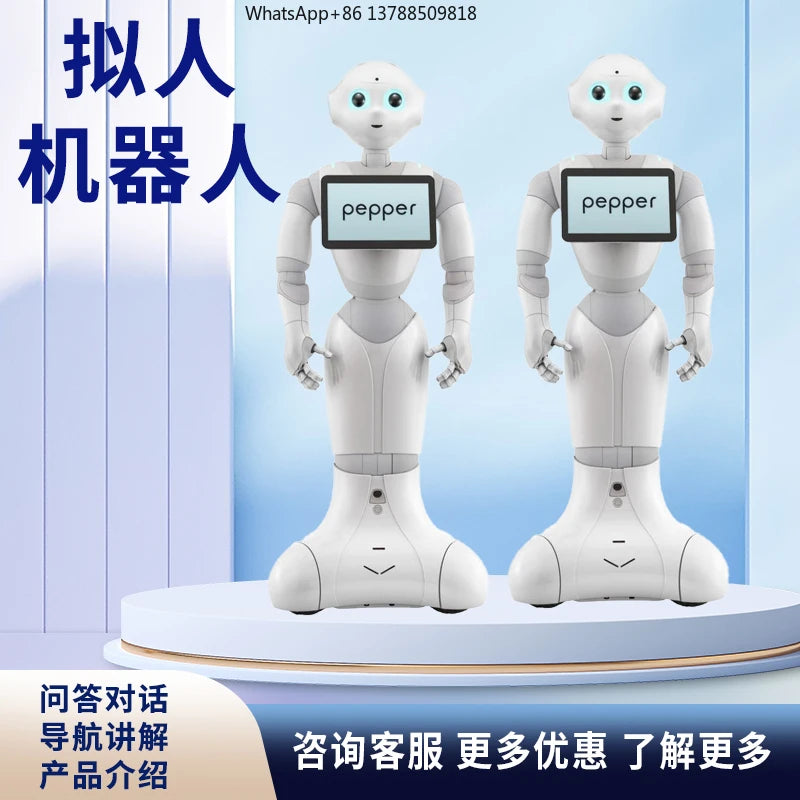 High-end Artificial Intelligent Humanoid Robot Creative Smart Showroom Explanation Reception Welcome Service Robot