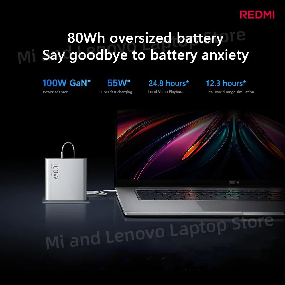 Xiaomi REDMI Book 16 2026 Ultra5-125H 32GB+1TB 16inch 2.5K 120Hz Screen Gray