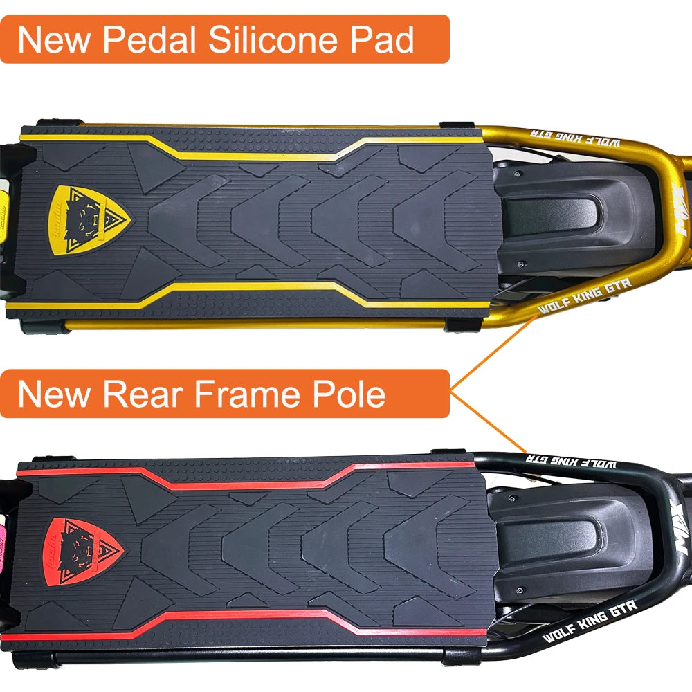 Kaabo Wolf King GTR Max 72V 40Ah 2*2000W Dual Motor Top Speed 105km/h TFT Display IPX7 4Piston Hydraulic Brake Electric Scooter