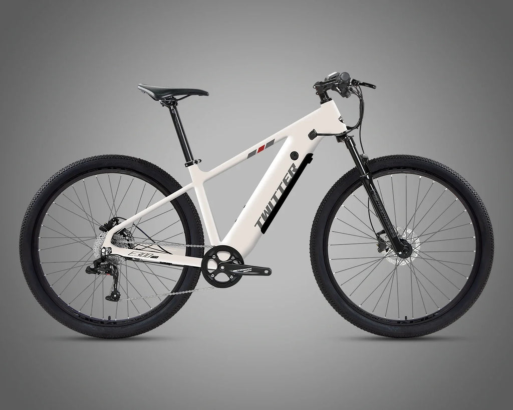 TWITTER E300 27.5/29in 48V500W13A resistive force bike 624Wh mountain e-bike with power-off hydraulic brakes electric bicycle