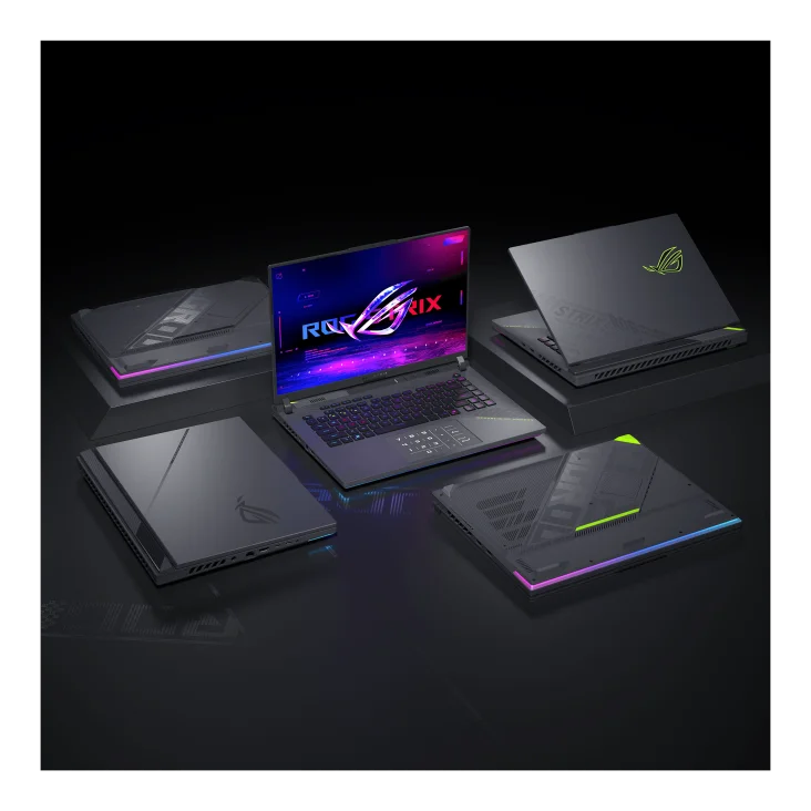 2025 New Rog Strix G16(2025) G614 16 Inch R9 9955HX 3D AI-powered 16GB 1T 5070TI-12G 240H 2.5K Gaming Laptop Computer
