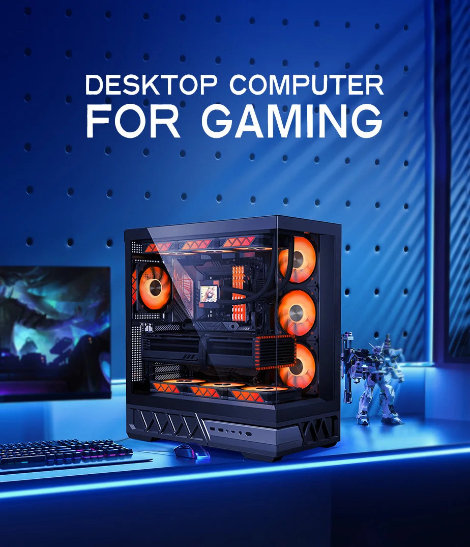 Wholesale Computadora Hardware New Mid Tower Case I7-13700f Rtx4070 Gaming Desktop Computer Pc for Gamer Office