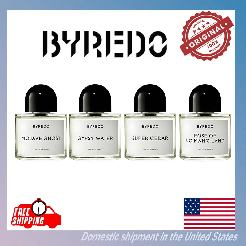 100ML Byredo Young Rose Gypsy Water Mojave Ghost Super Cedar Arabian Women Perfume Cologne for Man Pheromone Fragrance Cosmetics