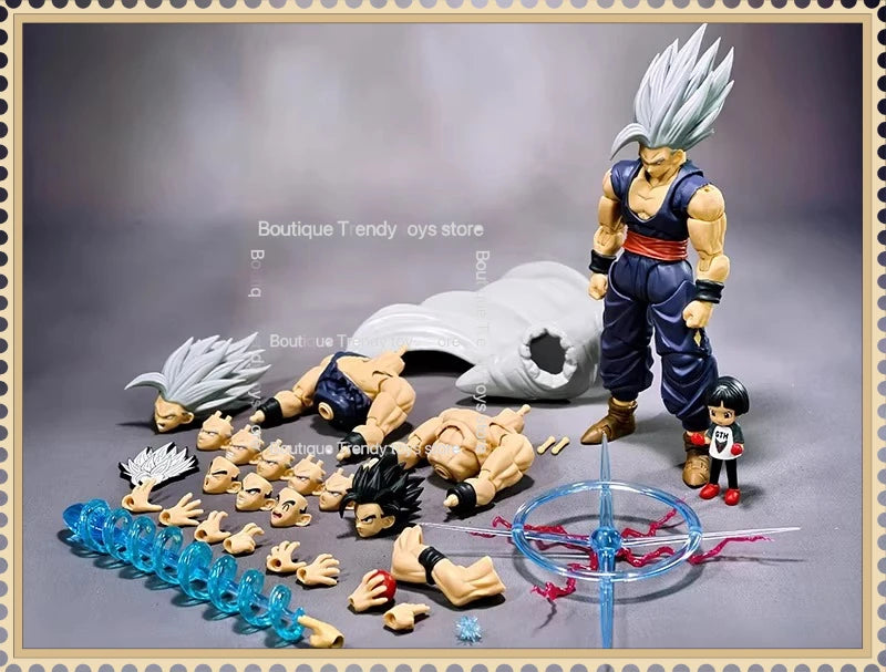 LS L.S.Studio Son Gohan Figure Dragon Ball Super Saiyan Beast Gohan Super Hero Anime Action Figures Model Kids Toys Gifts