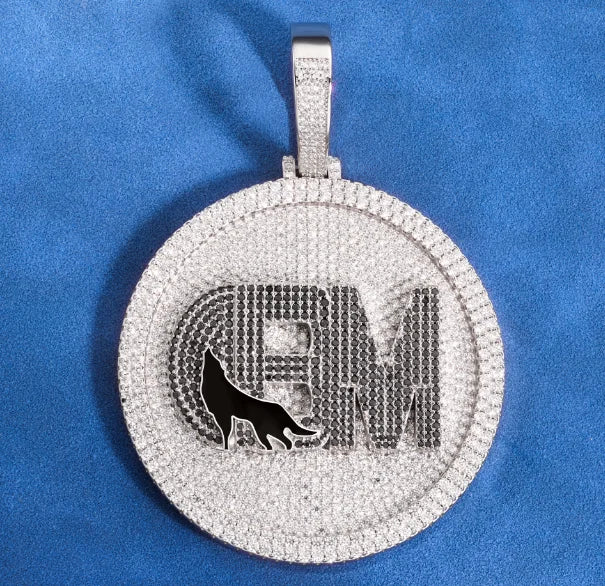 3D Pendant with Custom Design - Unique Personalized Necklace for Men and Women, Multiple Shapes and Symbol, Anniversary Gift