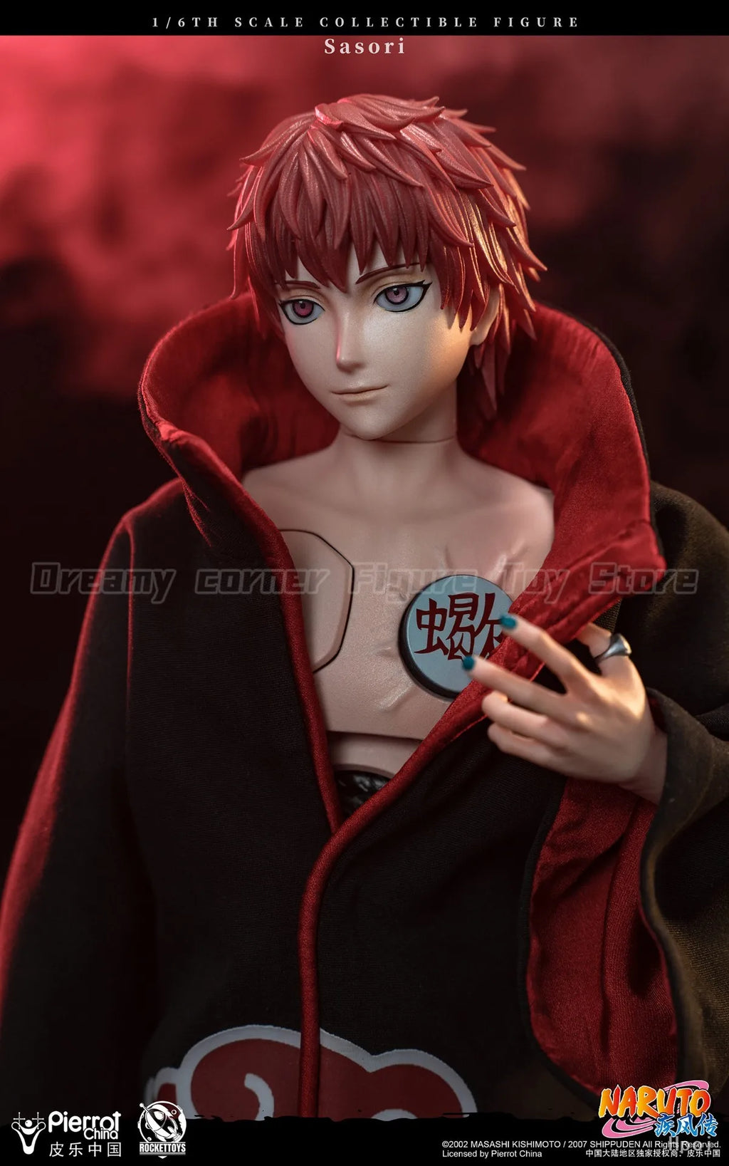 【In Stock】RocketToys ROC-010 NARUTO Sasori 1/6 Action Figure