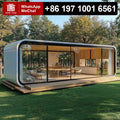 Prefabricated Houses Apple Capsule Home Prefabricated House for Spain Living Capsule Homes Frame Steel Modular Prefab Home