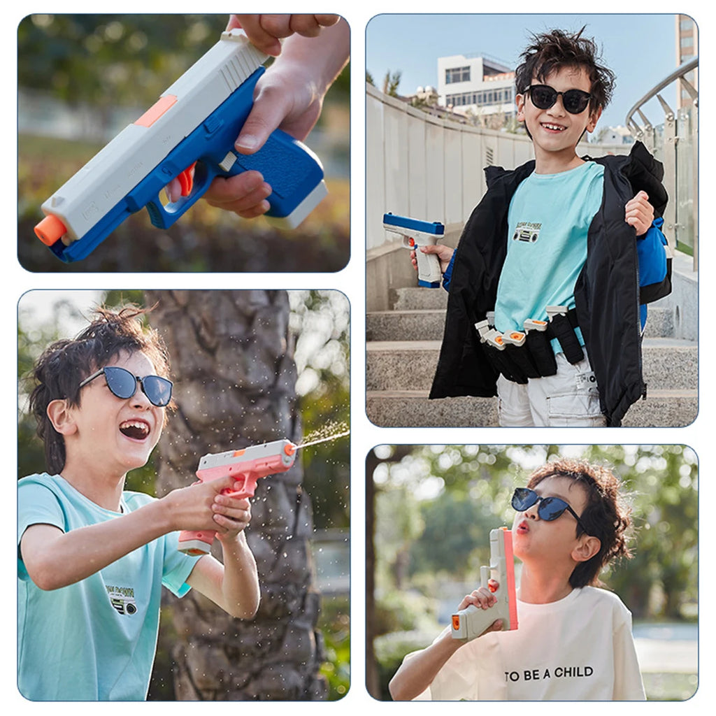 Electric Water Gun Water Spray Toys Bursts Children's High-pressure Strong Charging Energy Water Automatic Children's Toy Guns