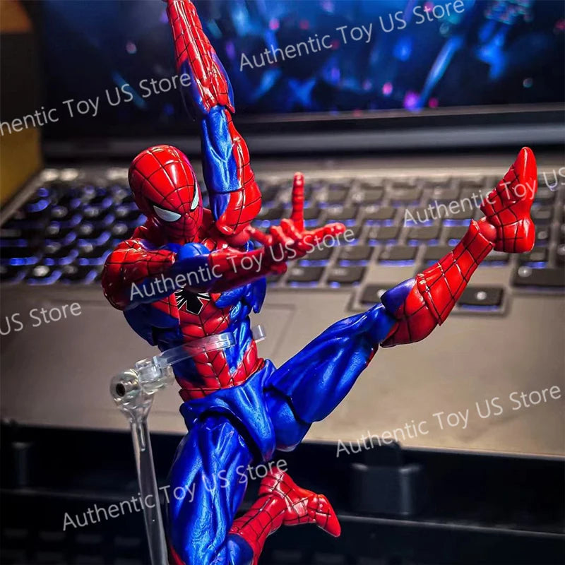 In Stock Ct Toys Spiderman 2.0 Figure Amazing Yamaguchi Spider-Man Agent Venom Mafex Anime Action Figure Customized Gifts Toys
