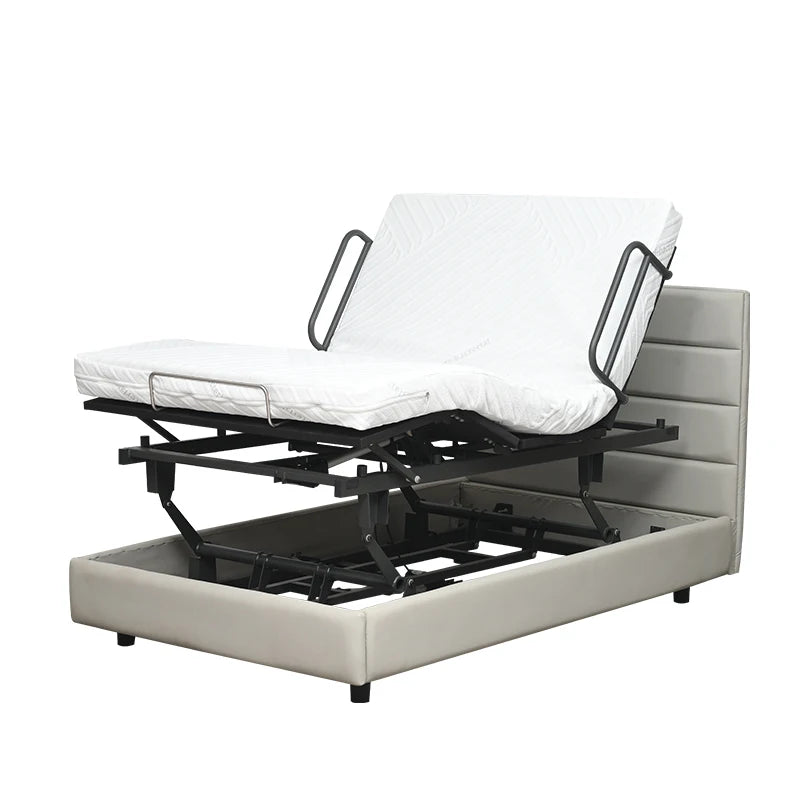 Quiet And Comfortable Electric Intelligent Adjustable Bed, Provide Comfortable Sleep Guarantee For People Who Often Stay Up Late