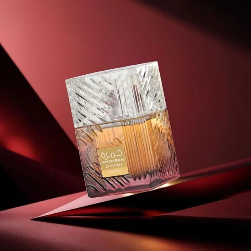 Lattafa Khamrah Dukhan Pheromone Fragrance Arabian Women's Perfume Pheromone Cologne for Man Attract The Opposite Sex Makeup