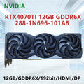 For ZOTAC NVIDIA RTX 4070TI 12GB GPU 288-1N696-101A8 GDDR6X 192-bit graphics card PCI-E 4.0 HDMI DP Desktop PC placa de vídeo
