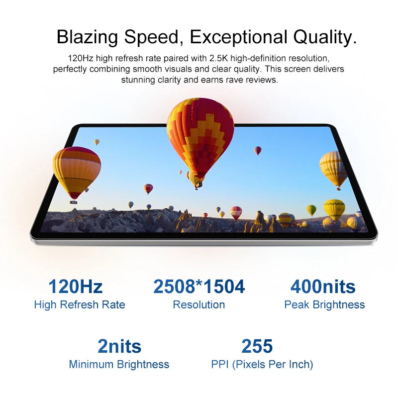 Global Version HONOR Pad Х9a Tablet android 11.5" 120Hz 2.5K HONOR Fullview Display 6GB+128GB Qualcomm 6nmSnapdragon 685
