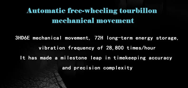 Haofa Flying Tourbillon Mechanical Man Watch 2261 Sapphire Automatic Tourbillon Men Watches Intangible Heritage Enamel Oriental