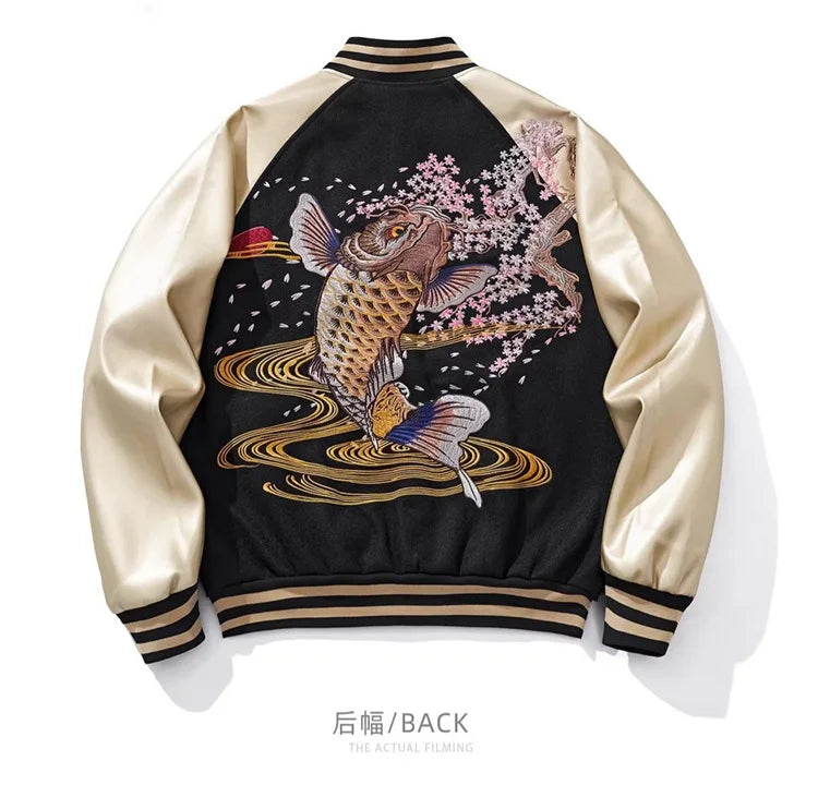 B130 Premium Baseball Jackets For Man PU Raglan Sleeve Streetwear Autumn Quality Heavy Embroidery Harajuku Chamarras Para Hombre
