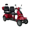 New Den Two Seat Four-Whee Electric Mobility Scooter Travel Together with 60V20AH Lithium Battery for the Eld