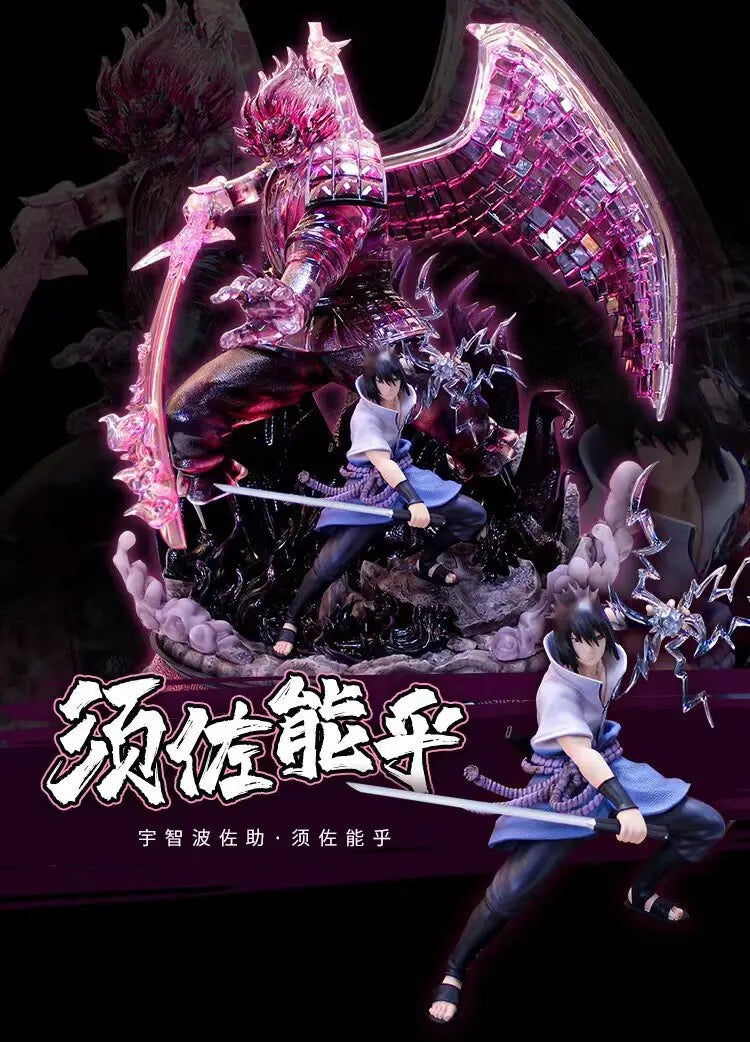 Naruto Gk Susanoo Uchiha Madara Sasuke Hatake Kakashi Kurama Anime Figurines Model Anime Collection Holiday Gift Children Toys