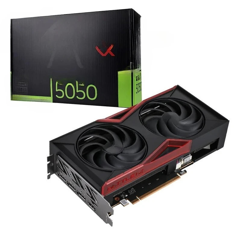 RTX 5050 DUO 8GB DLSS 4 Gaming Design Computer Graphics Card