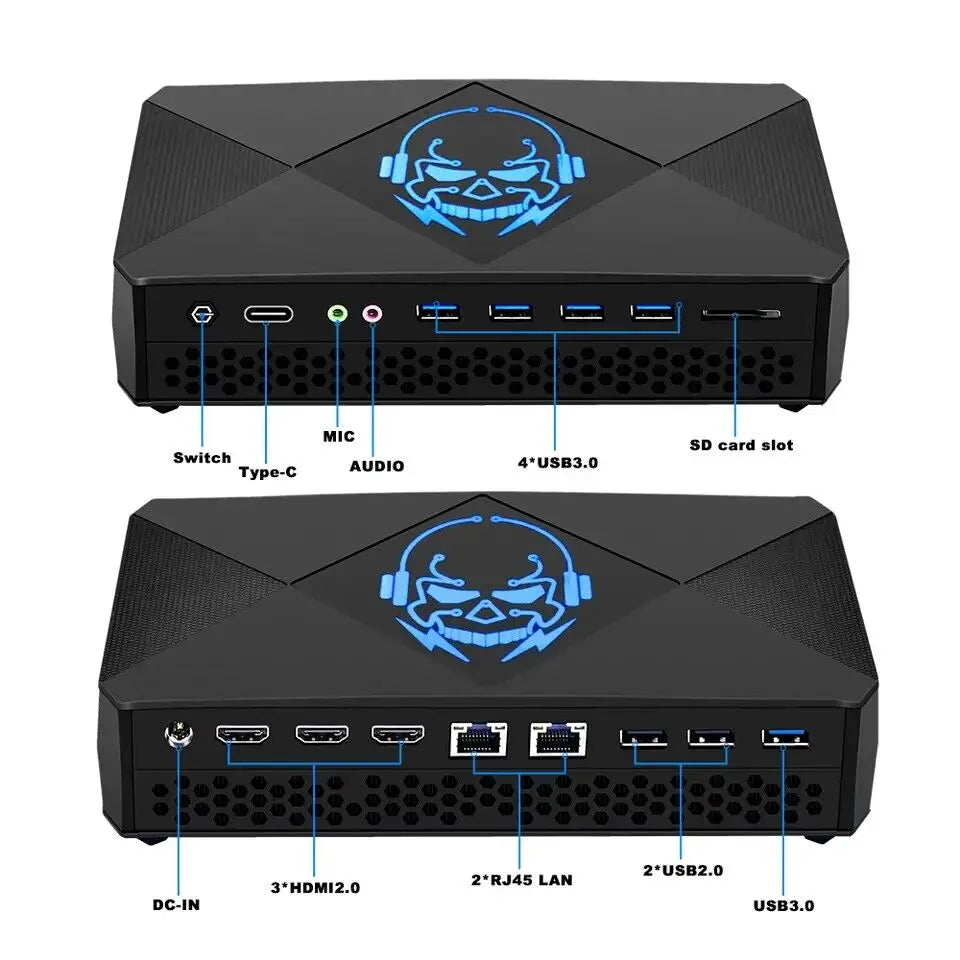 13th Gaming Mini PC Intel Core i9 13900HK i7 12650HX i7 13700H NVIDIA GeForce RTX 3060 12G GDDR6 DDR5 NVME Windows11 Pro Wifi6
