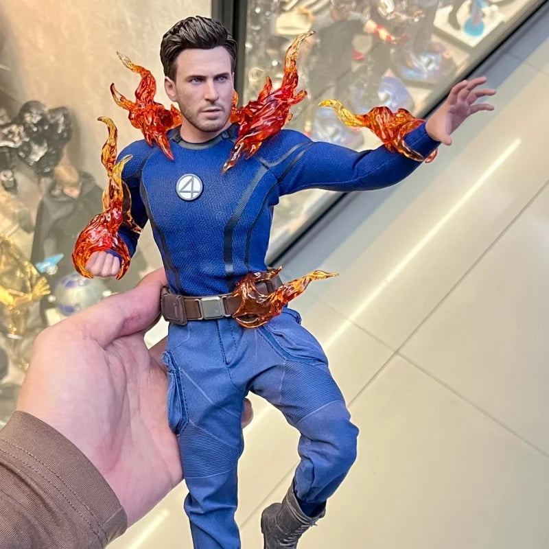 Hot Toys Deadpool & Wolverine Human Torch Mms789 1/6 Scale Collectible Figure Anime And Movie Merchandise Perfect Holiday Gift