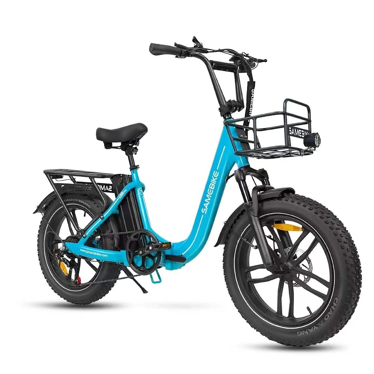Folding E-bike 500W Brushless Motor 36V13AH Battery Electric Bike Alluminum Alloy All Terrain 20*4Inch Fat Tire Electric Bicycle