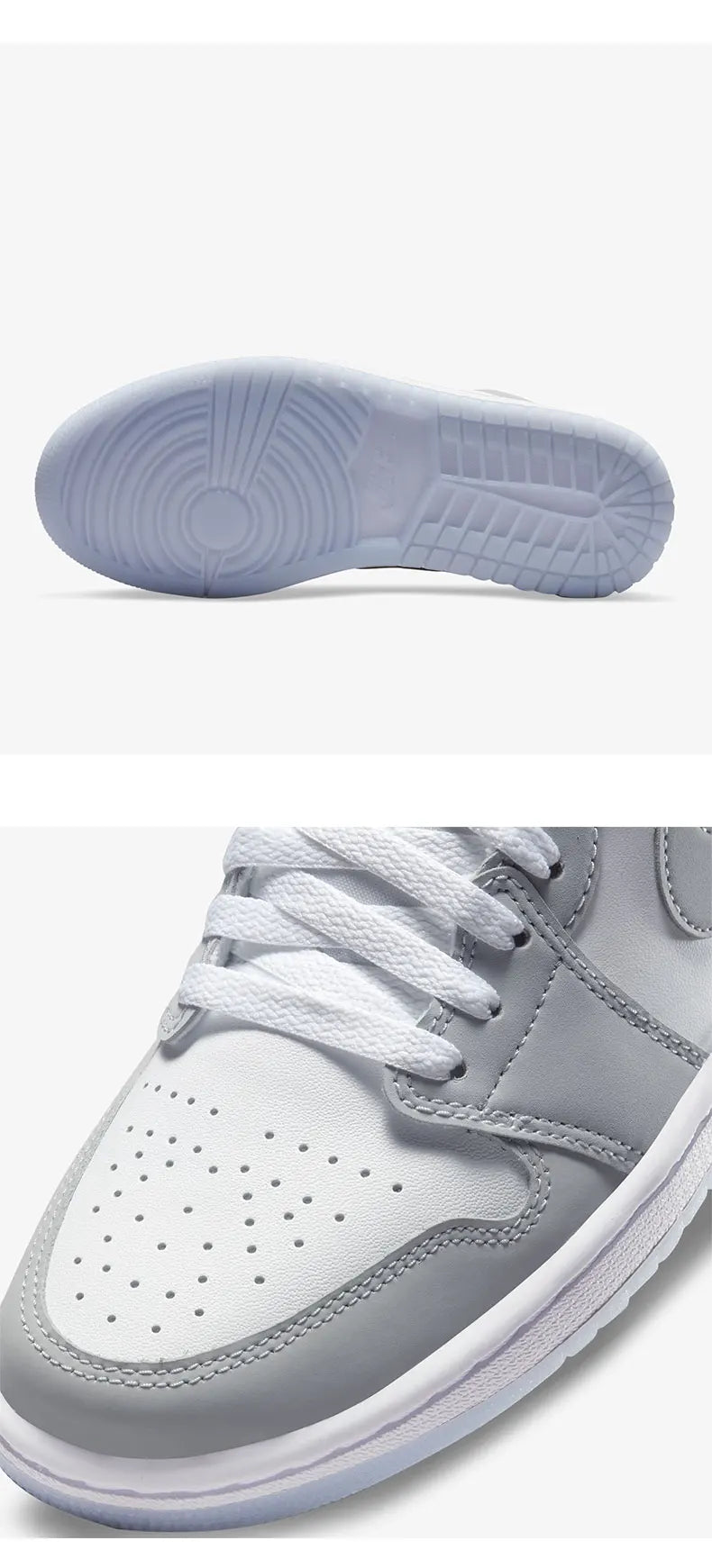 Nike genuine AIR JORDAN 1 AJ1 women's classic sports basketball shoes DC0774-105