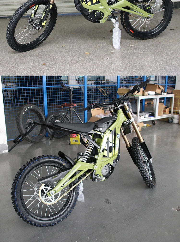 75KM/H Powerful Off-road 40AH Lithium Battery Cheap Electric Motorcycles For Adults