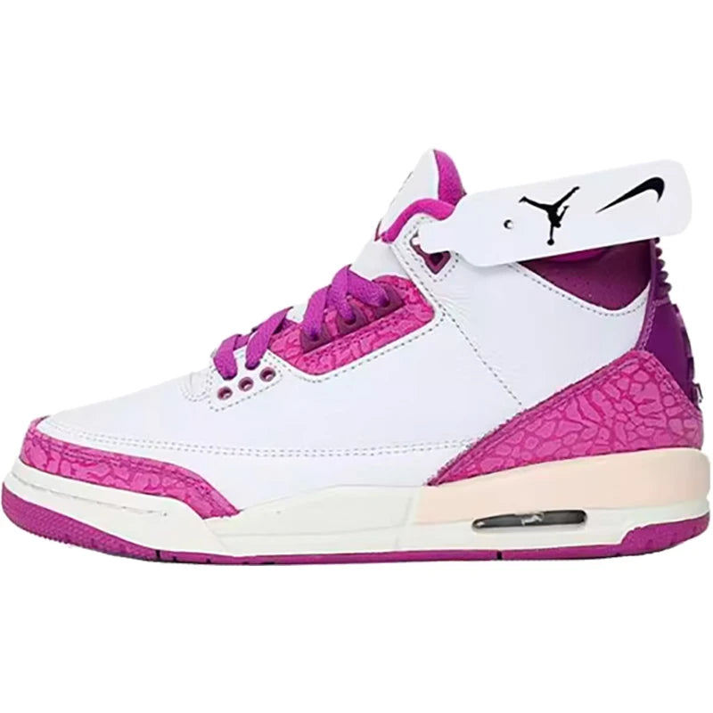 Nike Authentic JORDAN GS Girls' Grade School Mid-Top Basketball Shoes HQ0784-100