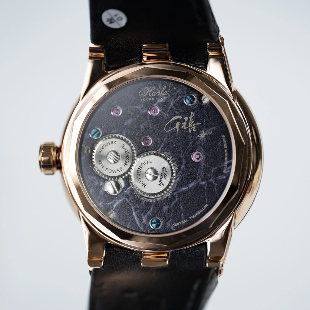 Haofa Center Tourbillon Watch 3D Chinese zodiac Animal Sculpture Manual Tourbillon Sapphire Waterproof Limited Watches Men 2000