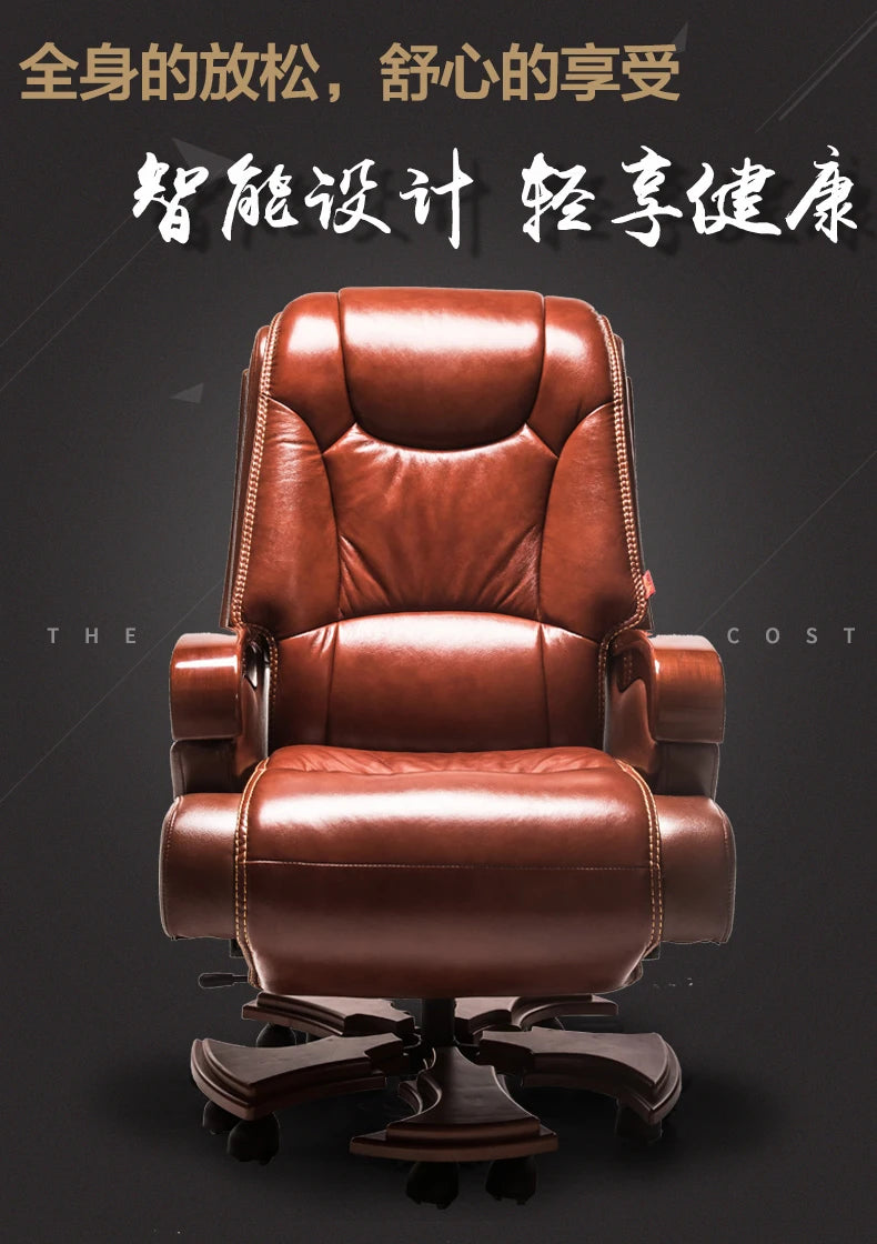 Office Chair Makeup Chairs Living Room Chaise Longue Leather Student Furniture Luxury Comfortable Game Kneeling Silla Armchair