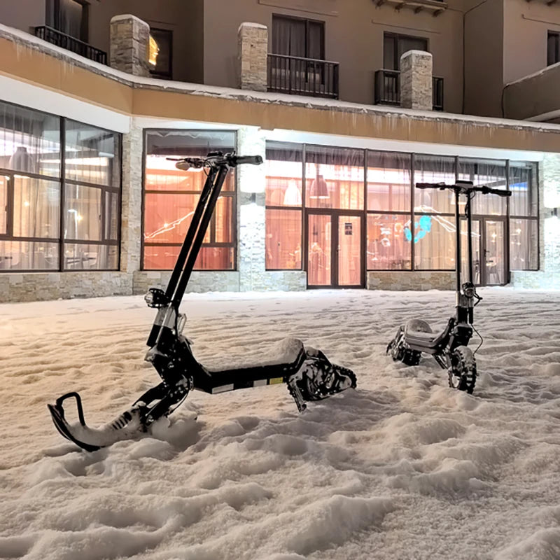 New Fashion 2024 Winter Off Road Kick electric snow scooter snowmobile for adults salecustomcustomcustomcustom