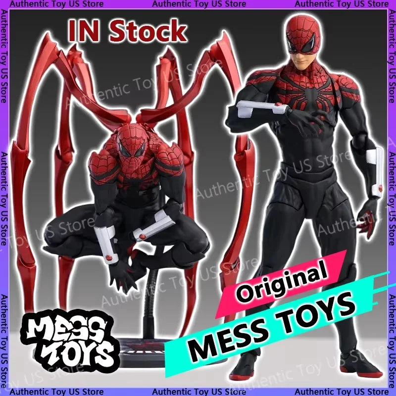 Hot Mess Toys Superior Spider-Man Doctor Octopus in Peter Parker Body  Anime Action Figure Gift