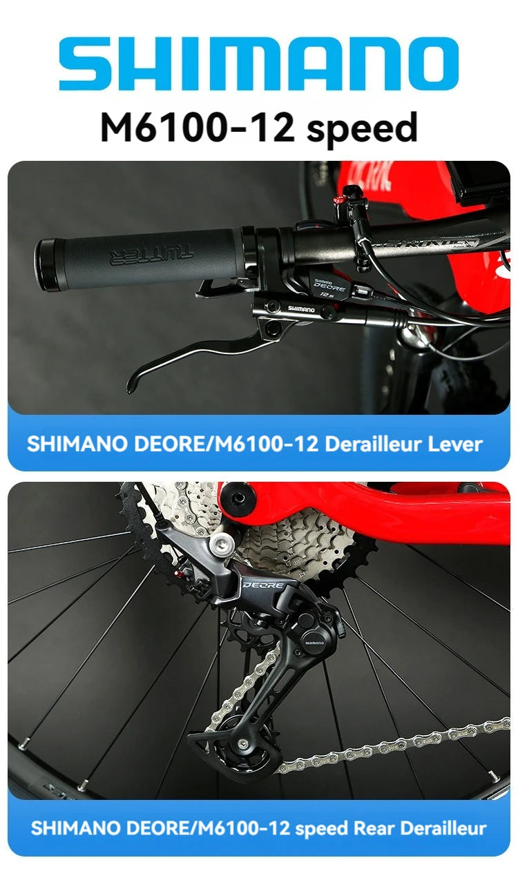Top Quality Carbon Electric Bike Bafang M510 Mid Motor 250W Mountain Bicycle 29 Inch EMTB With Hidden Battery For Men