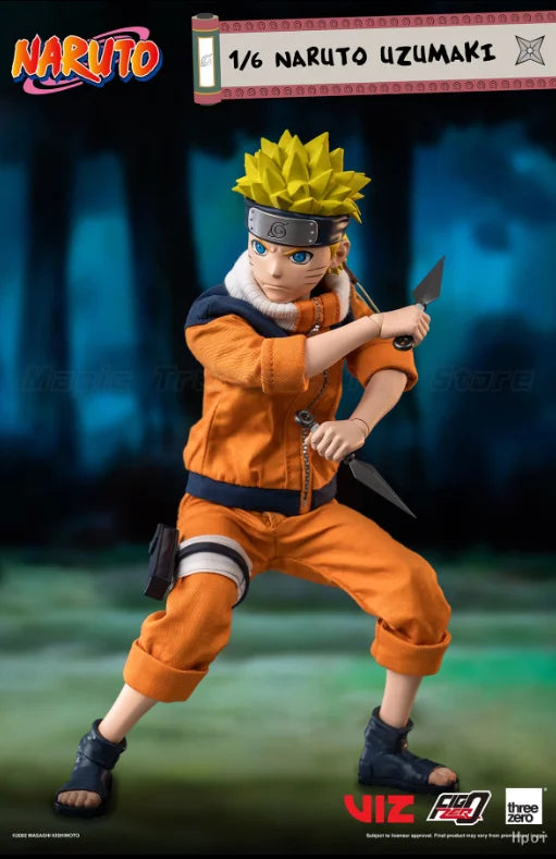 【In Stock】Threezero FigZero NARUTO Naruto Uzumaki Figures Toys