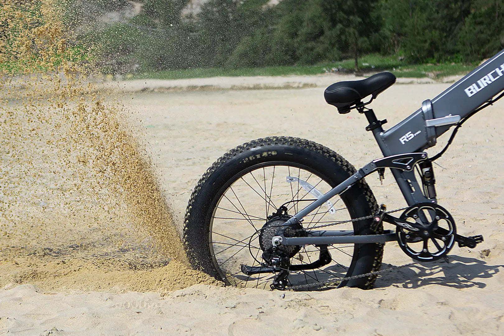 26" Electric Bike 1000W E-Bike For Adults & 2 Battery Bicycle  28mph Fat Tyre