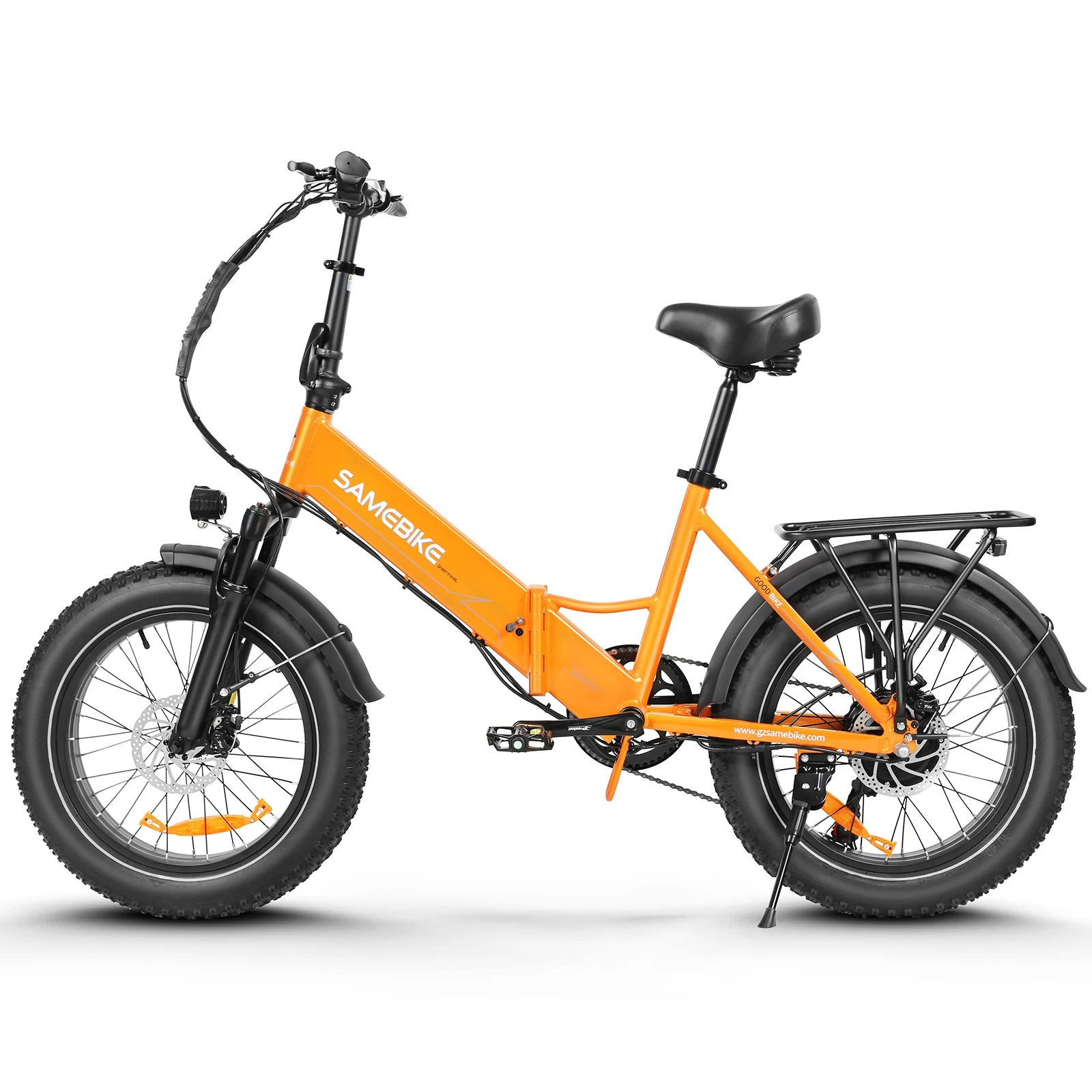 SAMEBIKE LOTDM200-II NFC Smart Key Electric Bicycle 750W 48V13AH Folding Electric Bike 20*4.0 Inch Fat Tire Mountain E-Bike
