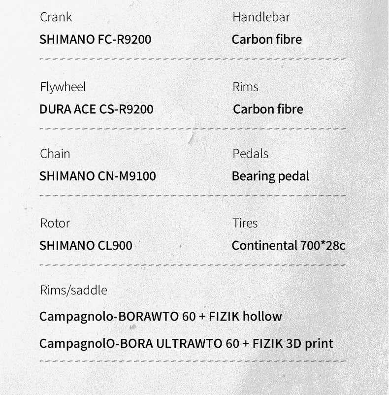 SAVA SLR9 Premium Bicycle Full Carbon Fiber E-Shift Road Bike 24 Speed with SHIMAN0 DURA-ACE 9270 Di2 Kit