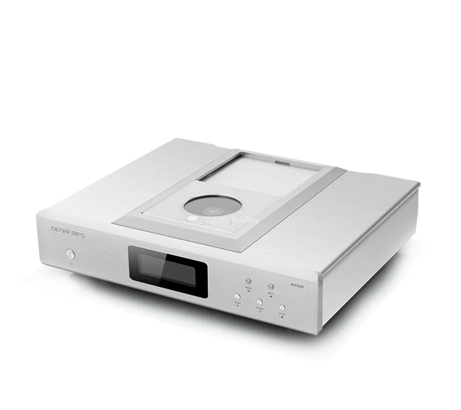 Denafrips AVATAR Lossless Music Top Opening CD Player Turntable, CDM4 Movement,AES/EBU/RCA/BNC/PCM/I2S,16bits/44.1,88.352.8k
