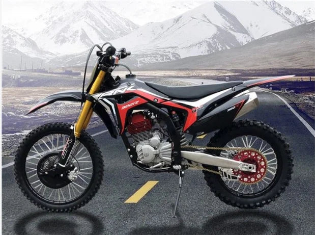 ForFashion 300cc High Performance Racing Single Cylinder Dirt Bike Adult Motorbike Off Road Motorcycle